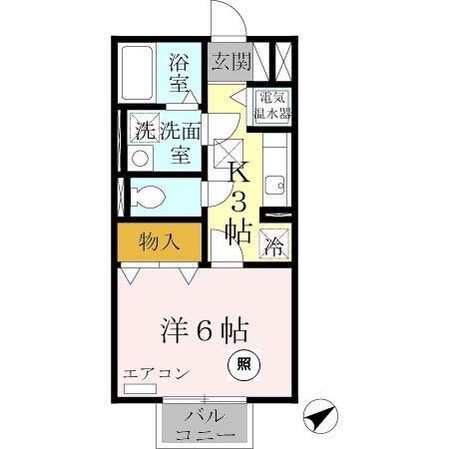 エクセルコートの物件間取画像